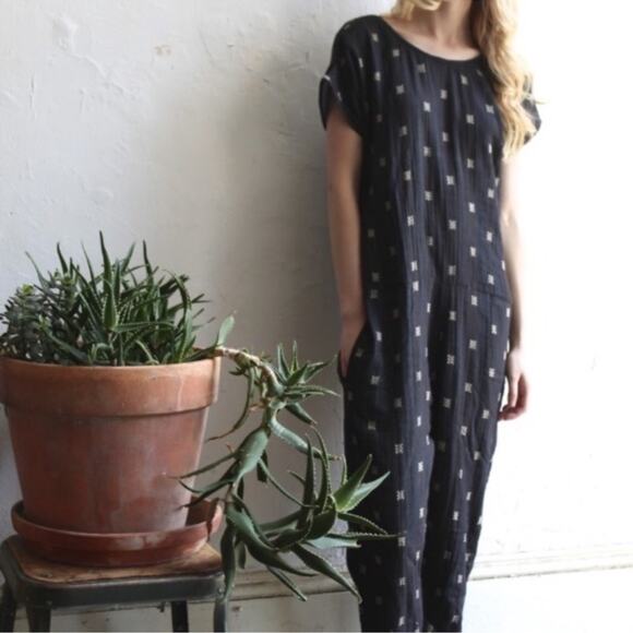Ace & Jig Pants - Ace & Jig checkerdot onesie jumpsuit rare!